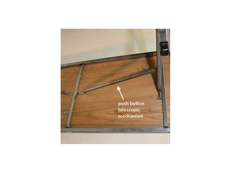 Galvanised Steel Folding Table